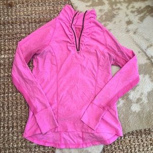 Pink Dry-Fit High Low Jacket
